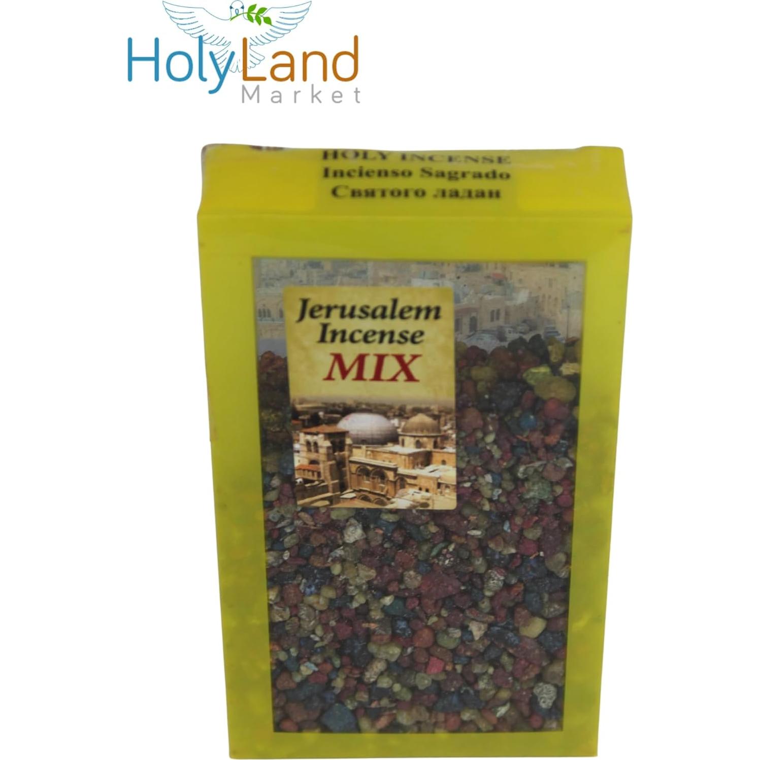 Incienso Premium Mercado de Tierra Santa 100g Mezcla Ámbar