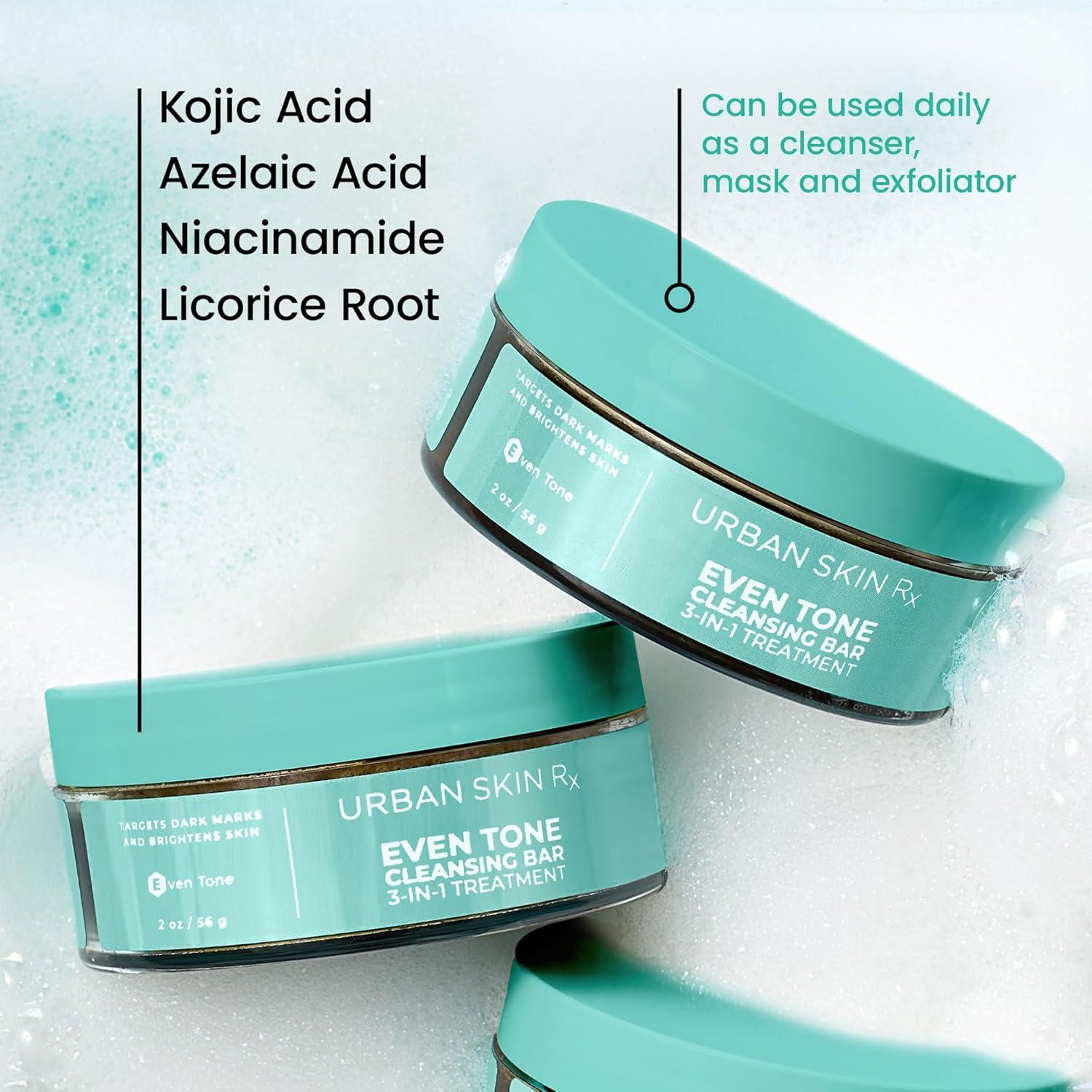 Barra Limpiadora Urban Skin Rx Even Tone 56.7 g - 3 en 1