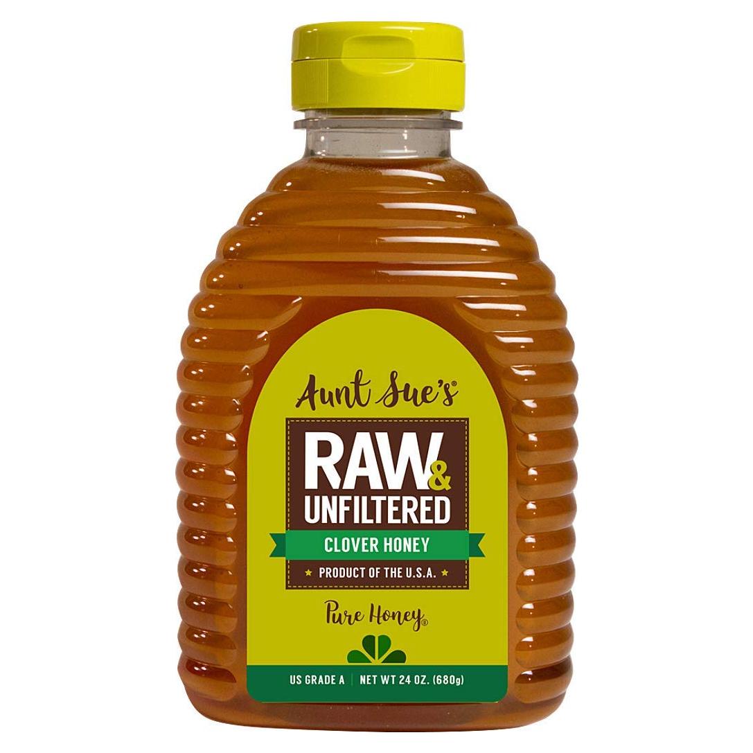 Miel Cruda y Sin Filtrar Tía Sue 680g - Miel de Trébol