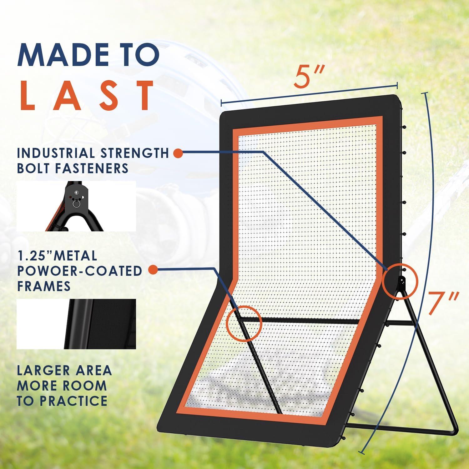 Rebounder Lacrosse MR INXHLBN-75 2.13m x 1.52m Plegable