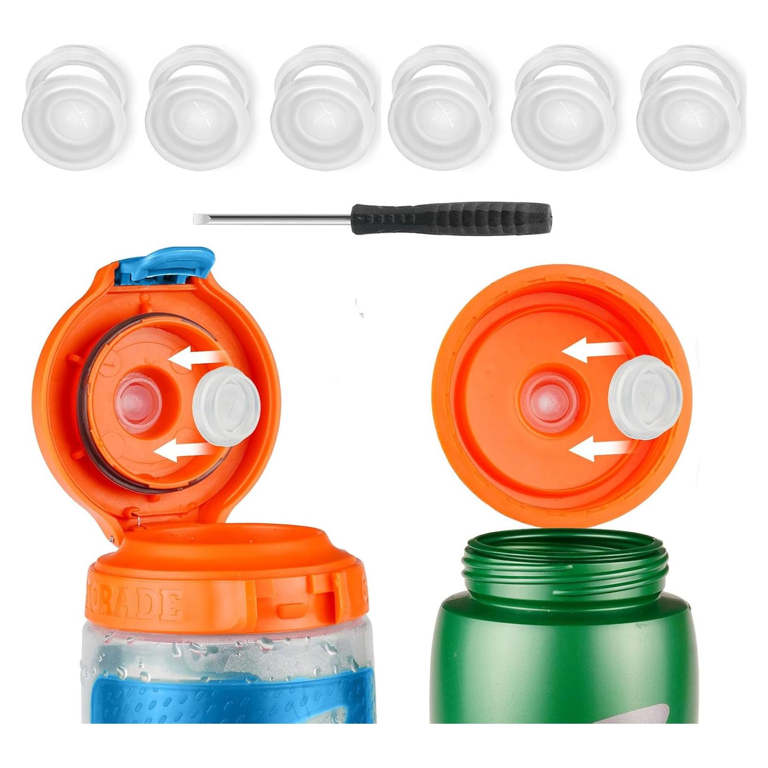 Válvulas de Dispensación Gocola 6 Pzas para Botella Gatorade 32oz