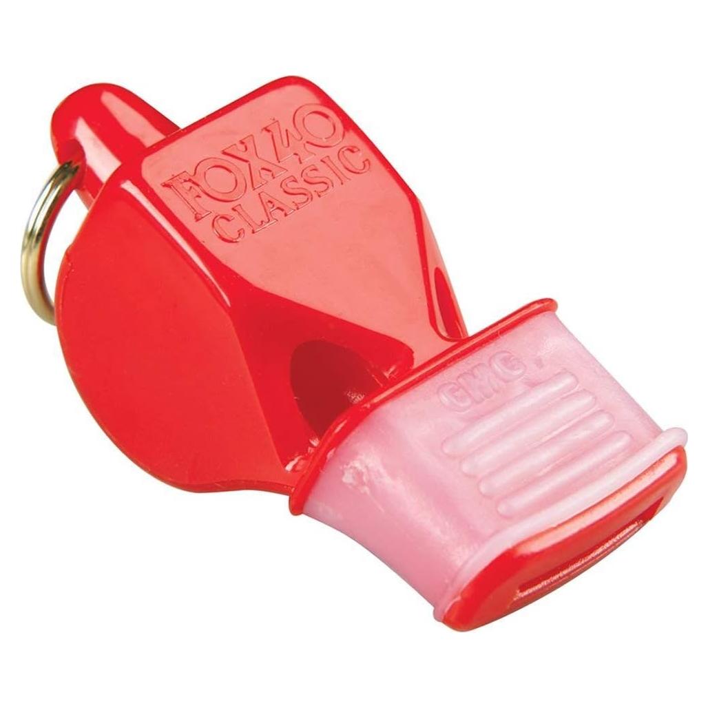 Silbato Fox 40 Classic CMG Rojo con Agarre Acolchado