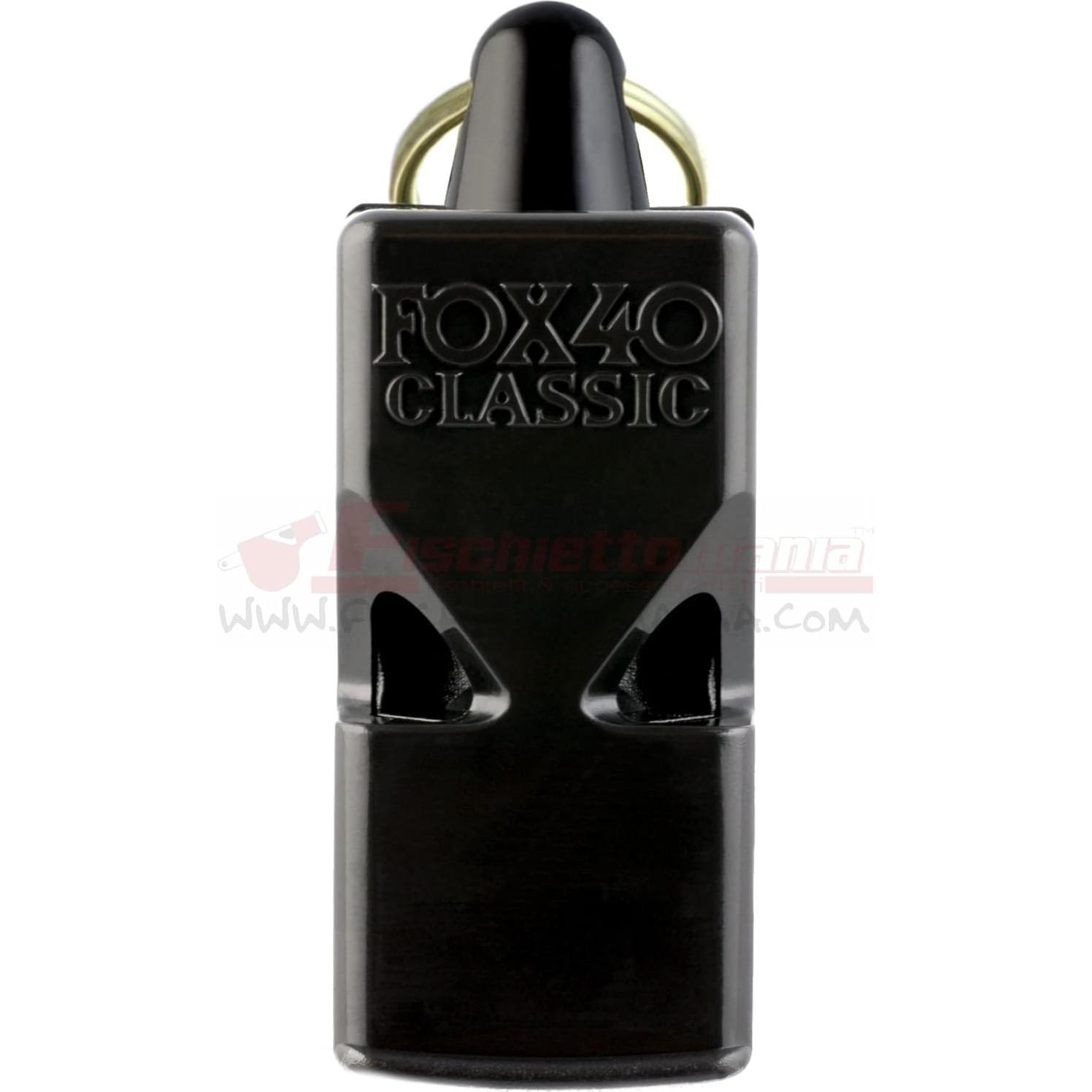 Silbato Fox 40 Clásico Unisex Negro - Deportes