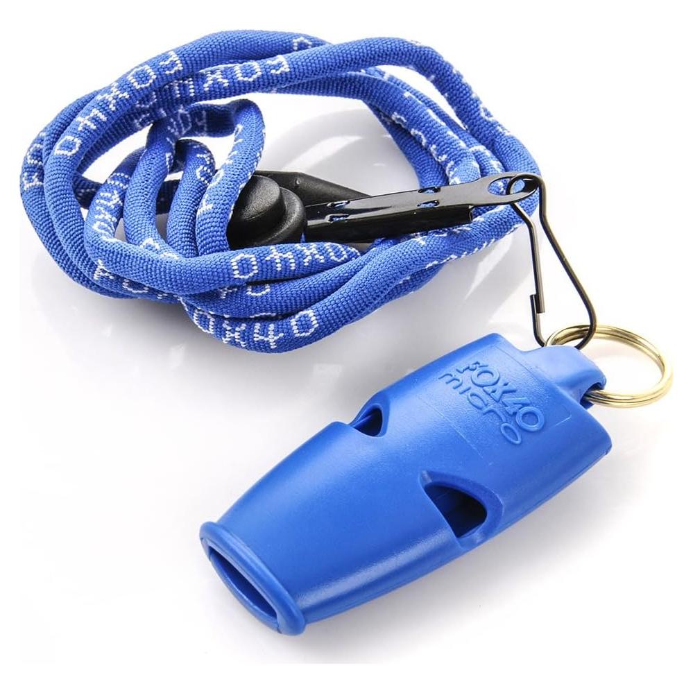 Silbato Micro Fox 40 Azul - 120 dB, Diseño Delgado