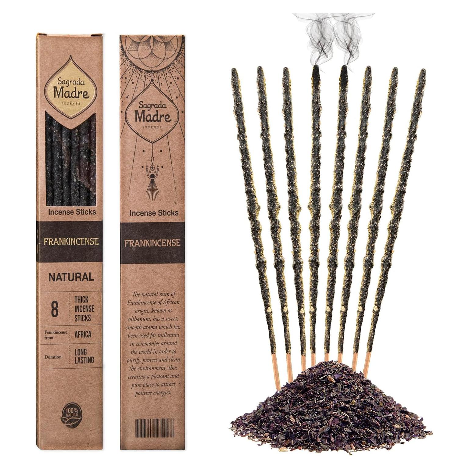 Varitas de Incienso Natural Sagrada Madre - Frankincense 22.86 cm