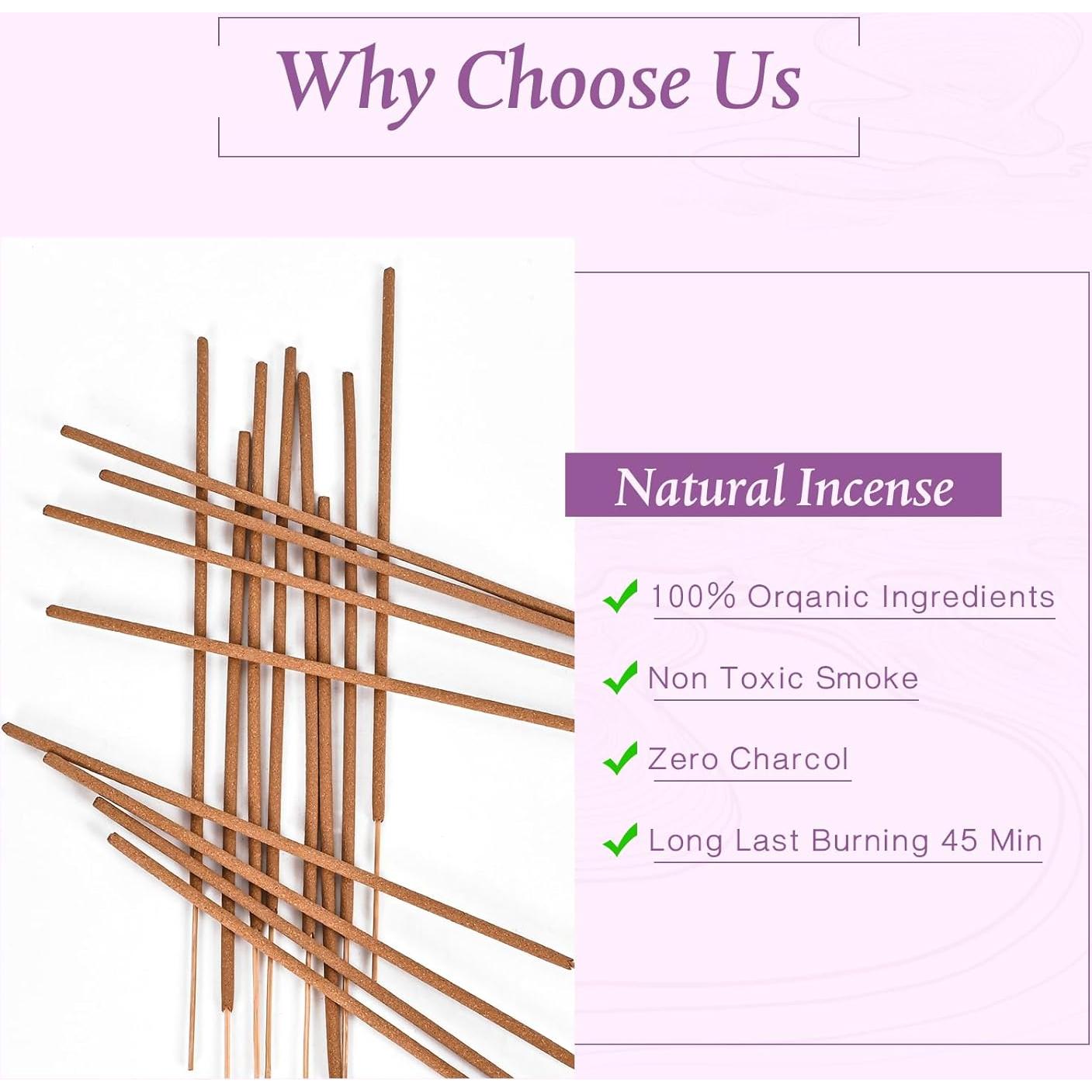 Varitas de Incienso de Lavanda Mosfantal - 100 Unidades