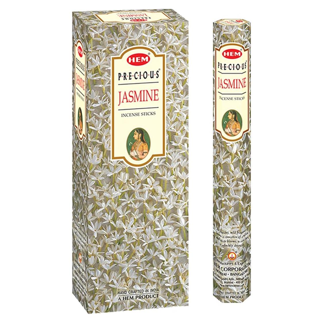Incienso HEM Jazmín 120 Palitos - Fragancia Floral Relajante