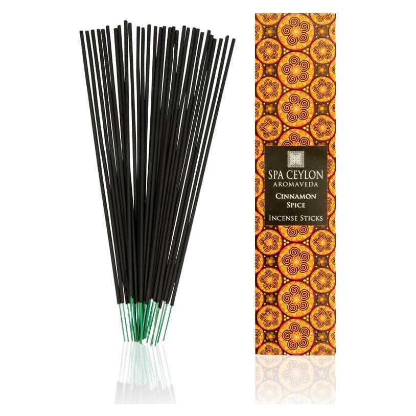 Incienso de Canela Especiada SPA CEYLON 100% Orgánico 30 Unidades