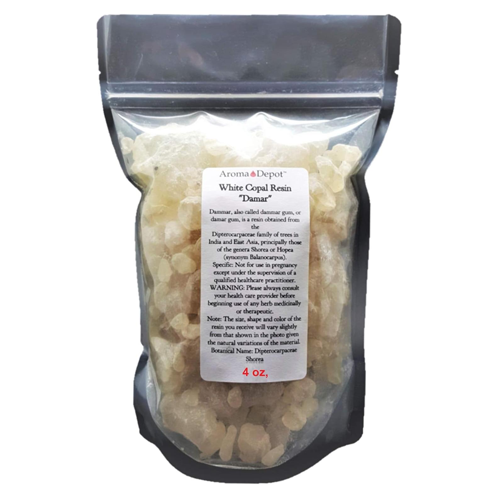 Savia de Árbol de Dammar 113g Aroma Depot - Incienso Natural