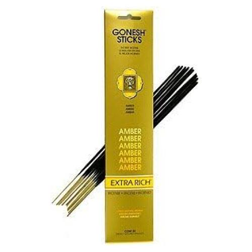 Incienso en Varitas Gonesh Ámbar - 20 Varitas 113g