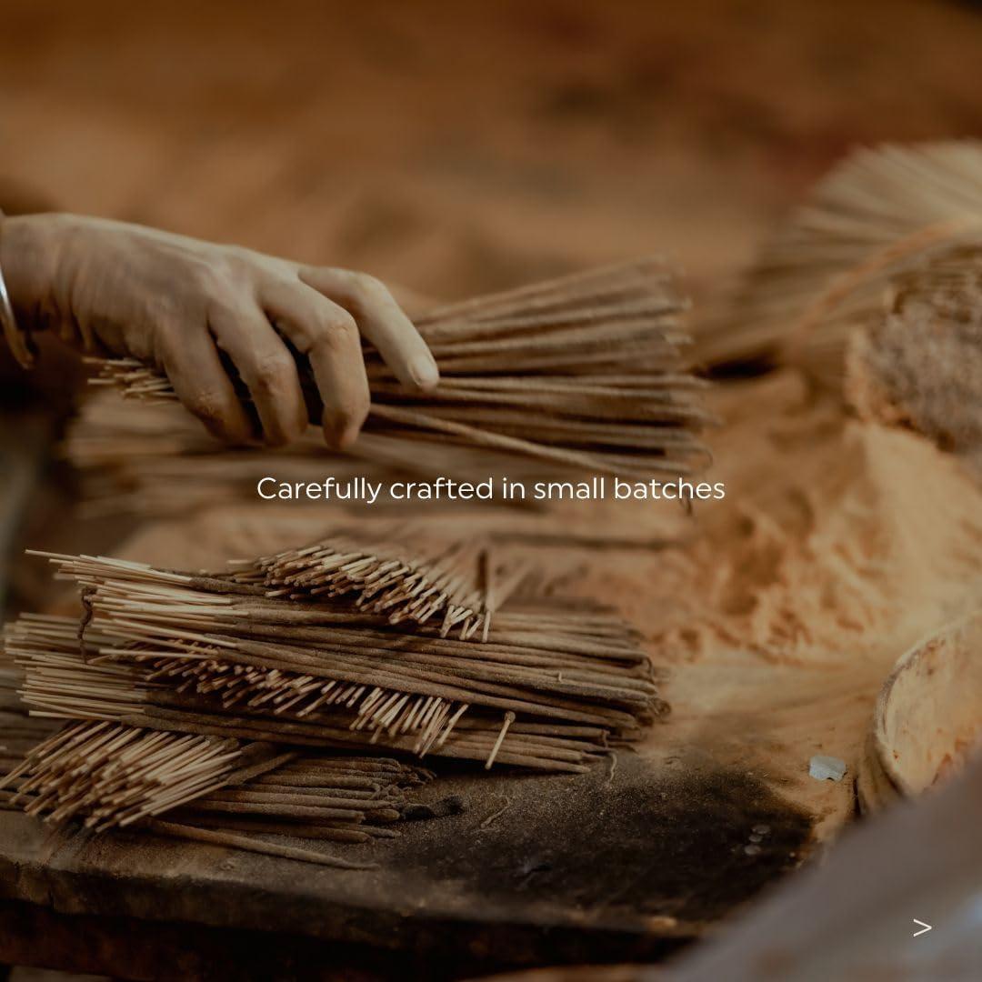 Incienso ARO VATIKA Agarwood Masala Natural 144 Varitas