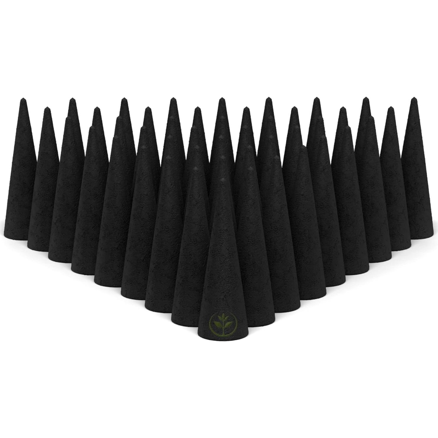 Conos de Incienso de Menta Plant Guru - 60 Unidades 5.08 cm