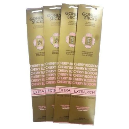 Varitas de Incienso Gonesh Cereza - Lote de 4 unidades