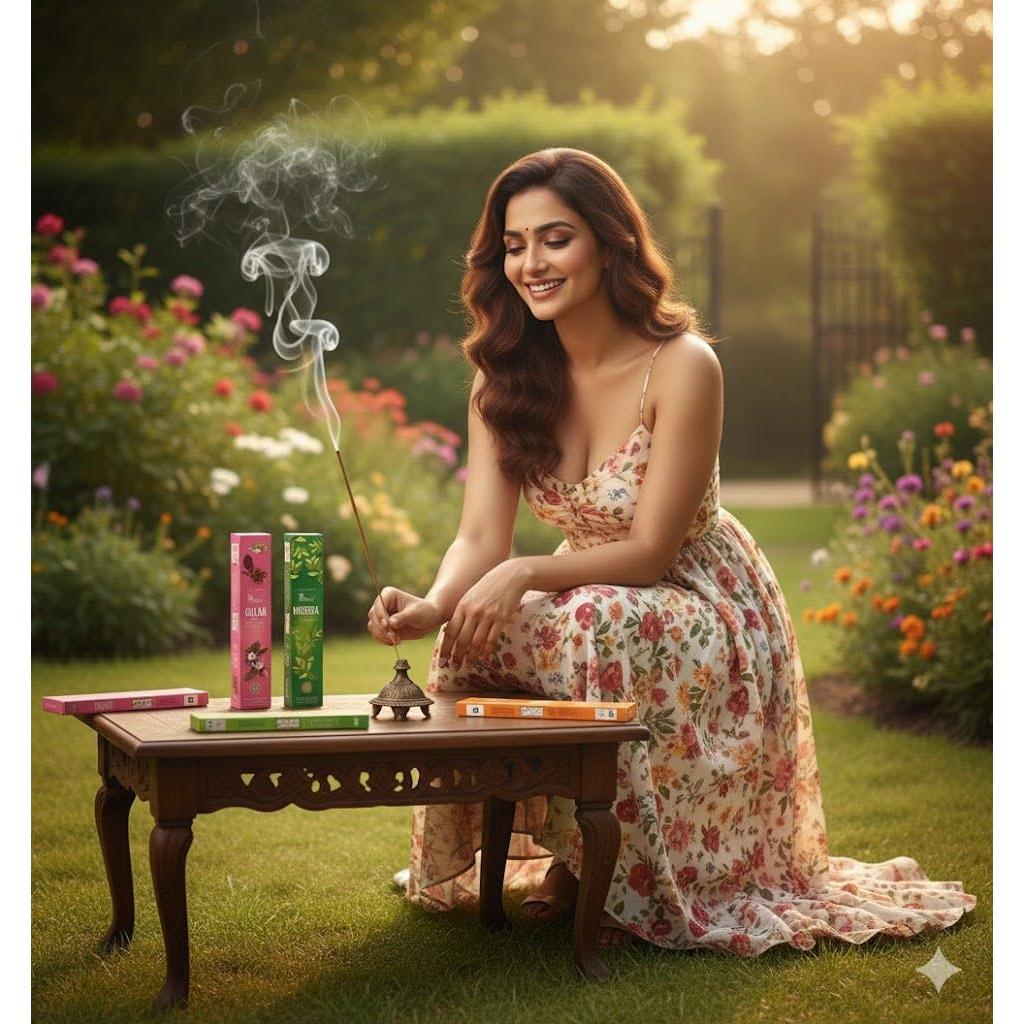 Palitos de Incienso Parivaar - 144 Palitos Orgánicos 100% Naturales