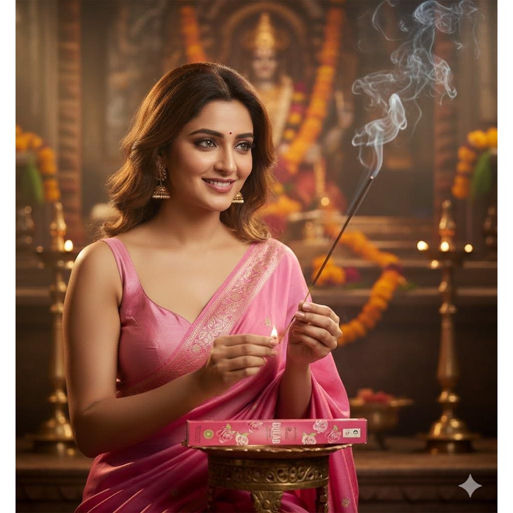 Palitos de Incienso Parivaar - 144 Palitos Orgánicos 100% Naturales