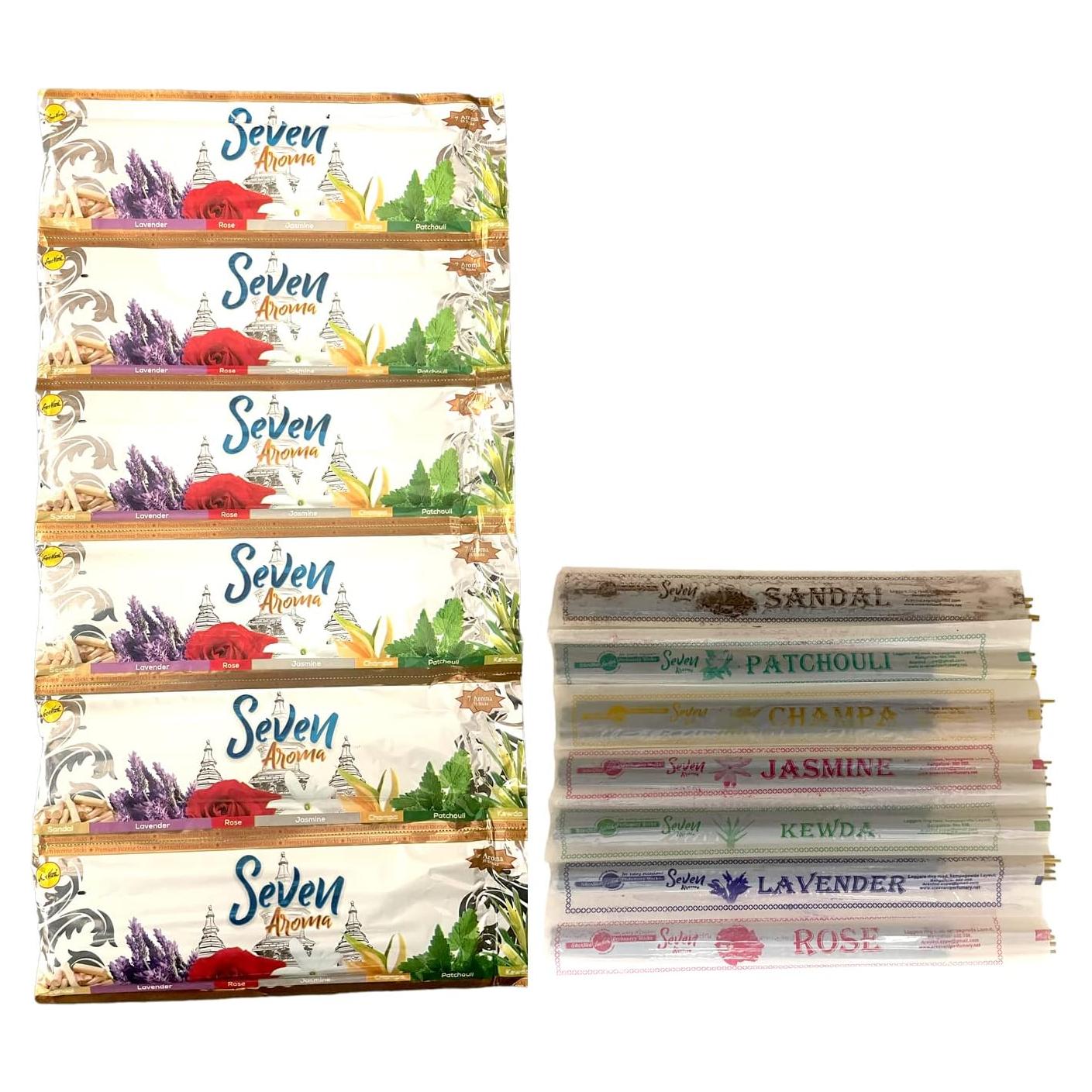 Varillas Aromáticas Sree Vani - 210 Varillas Sándalo y Más