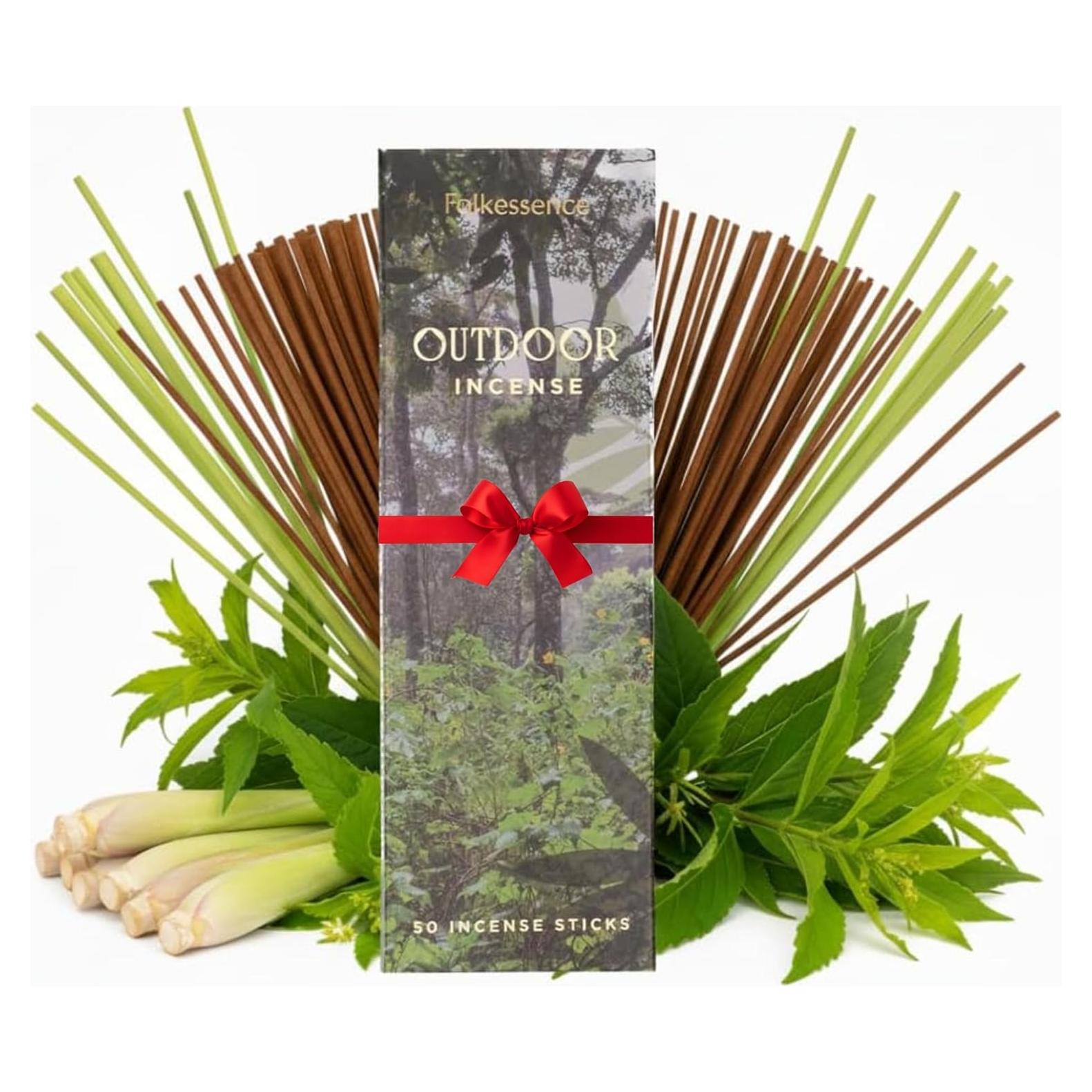 Varitas de Incienso Folkulture 50 Unidades 30 cm Citronela