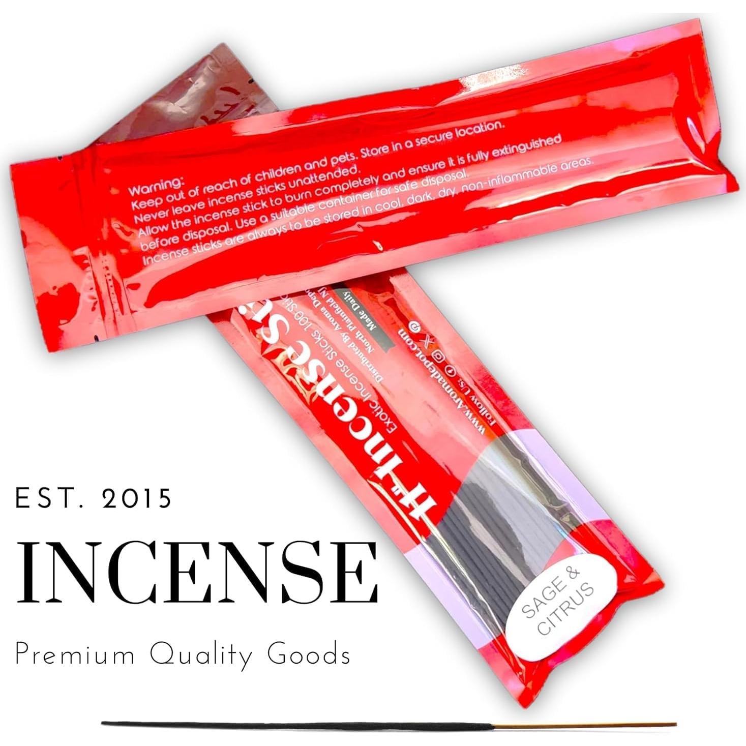 Incienso Aroma Depot Tuberosa 85-100 Varitas 27.94 cm