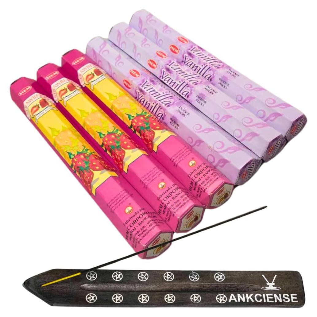 Incienso Variedad Sándalo y Vainilla ANKCIENSE 120 Varillas