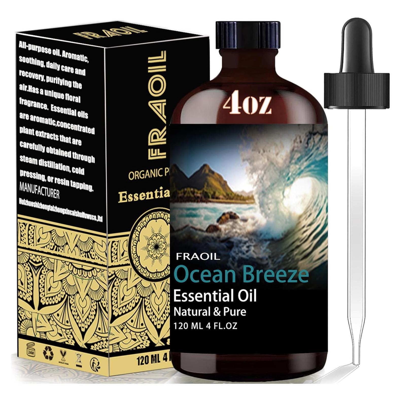 Aceite Esencial Brisa Oceánica FRAOIL 120ml para Difusor