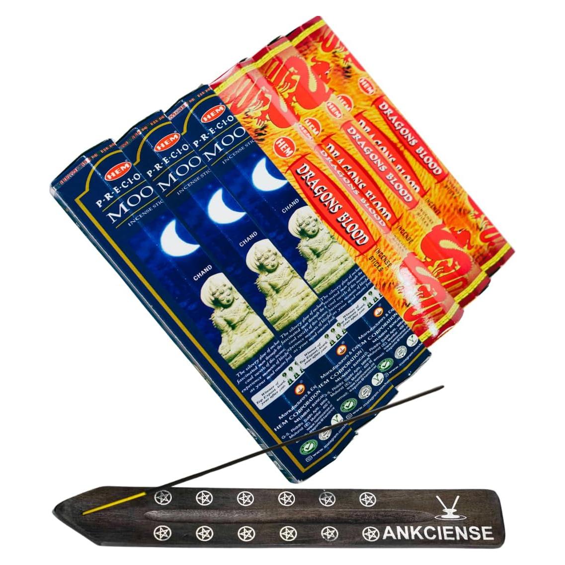 Incienso Sangre de Dragón y Luna Preciosa Hem - 120 Varillas