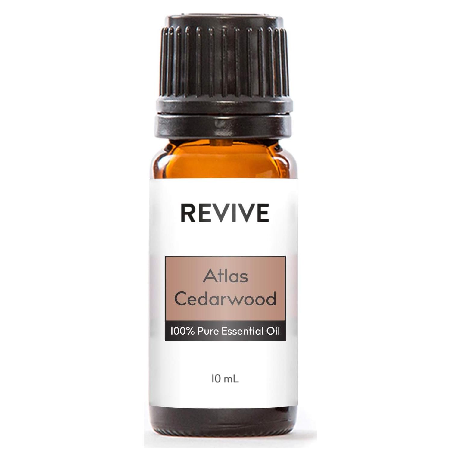 Aceite Esencial de Cedro Atlas REVIVE - 100% Puro Terapéutico