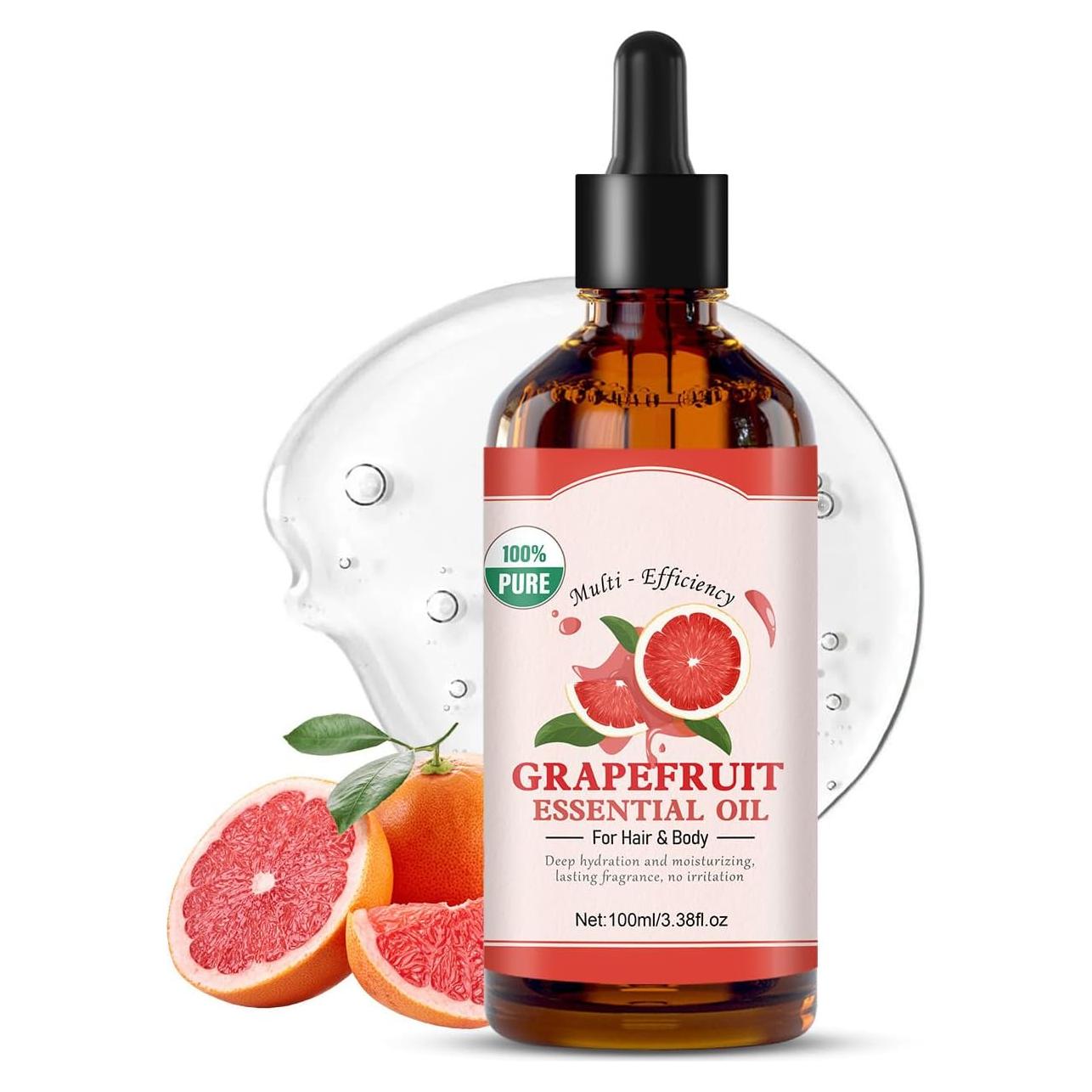 Aceite Esencial de Pomelo Puro WHHWM 113g - Cuidado Piel y Cabello