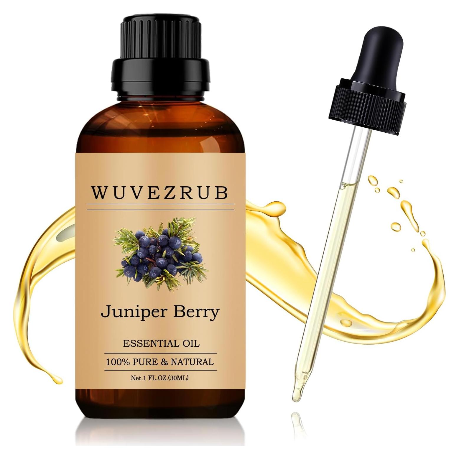 Aceite Esencial de Bayas de Enebro 30ml - Wuvezrub Puro Natural