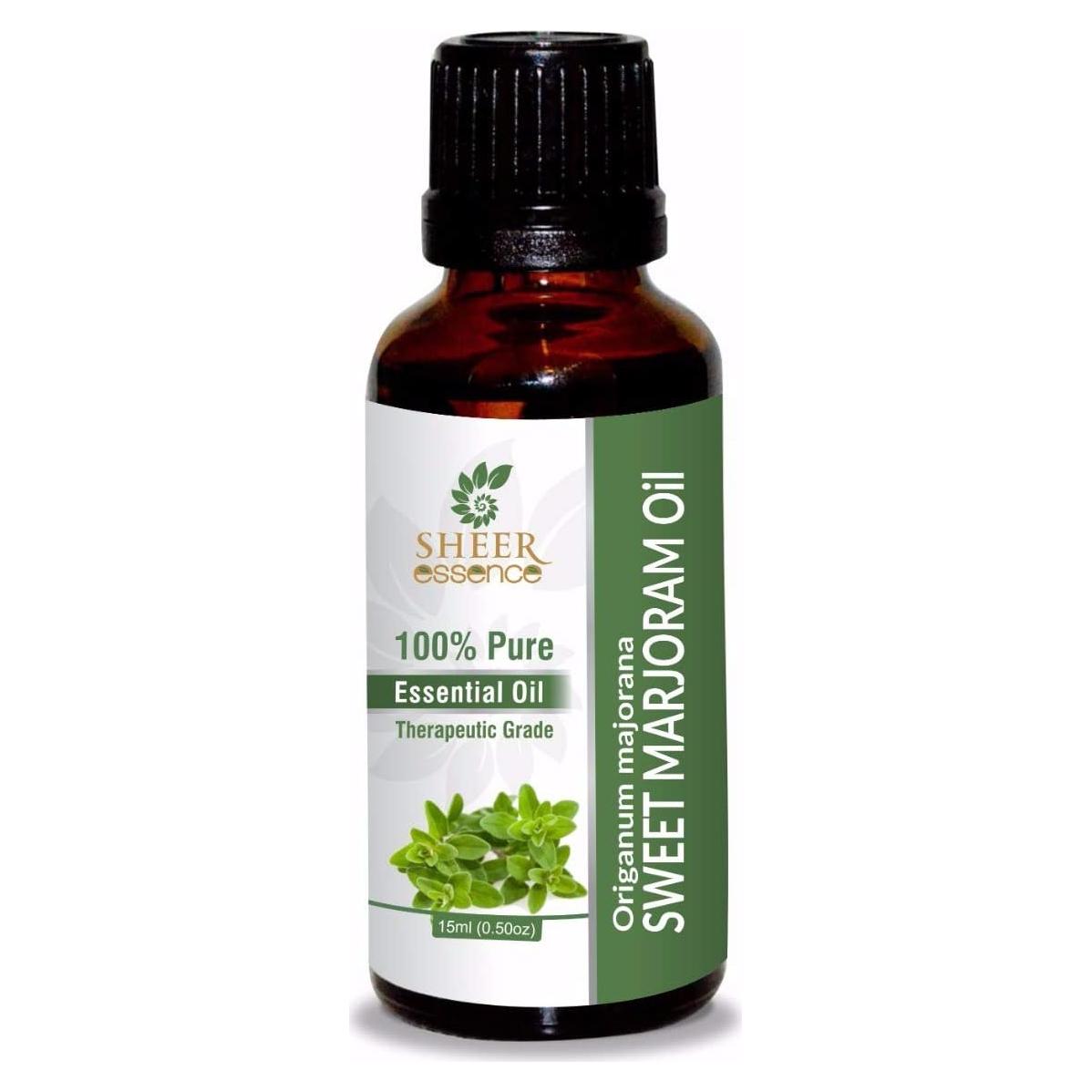 Aceite Esencial de Mejorana Dulce 15 ML 100% Puro Sheer Essence