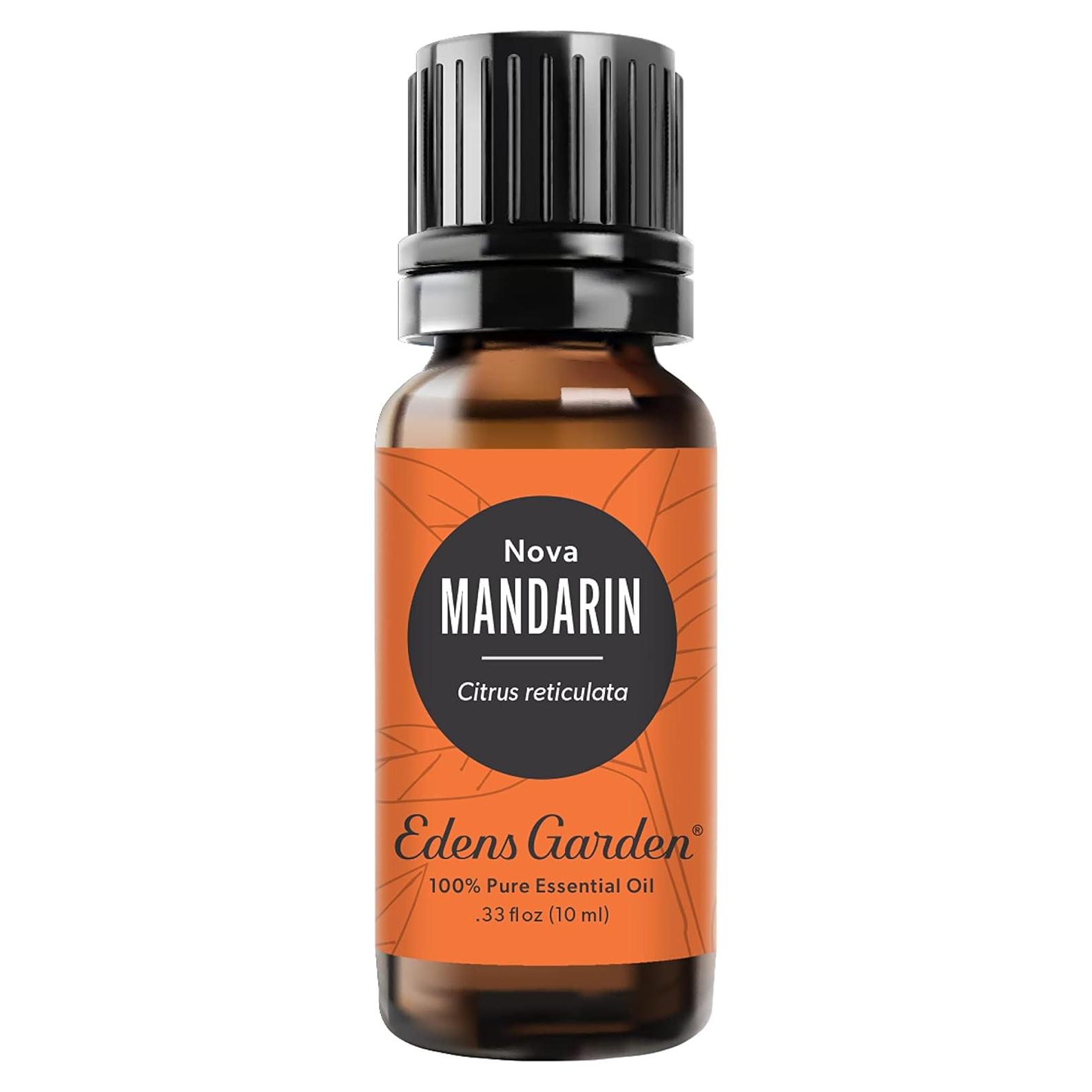Aceite Esencial Mandarin Nova Edens Garden 10 ml Puro Natural