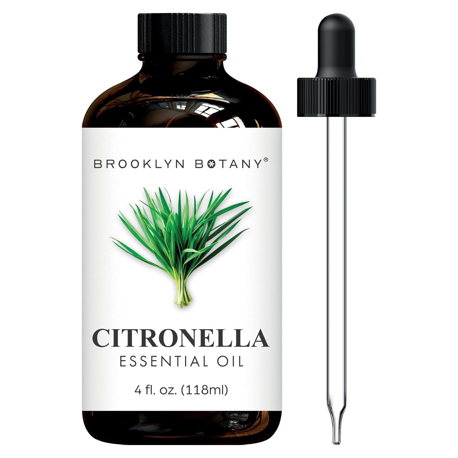 Aceite Esencial de Citronela Brooklyn Botany 118 ml - Puro y Natural
