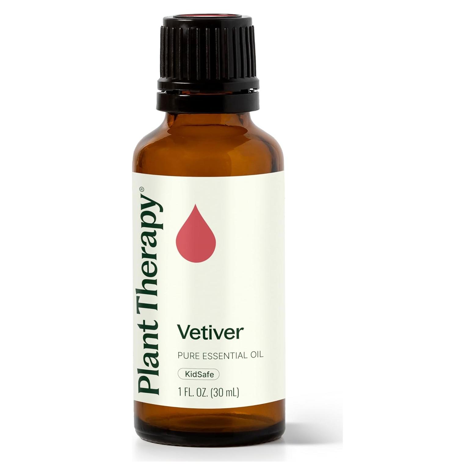 Aceite Esencial de Vetiver 100% Puro Plant Therapy 30 mL
