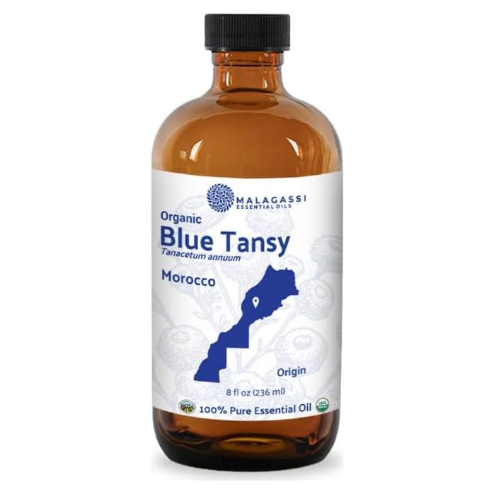 Aceite Esencial de Tanaceto Azul Orgánico Malagassi 240 ml