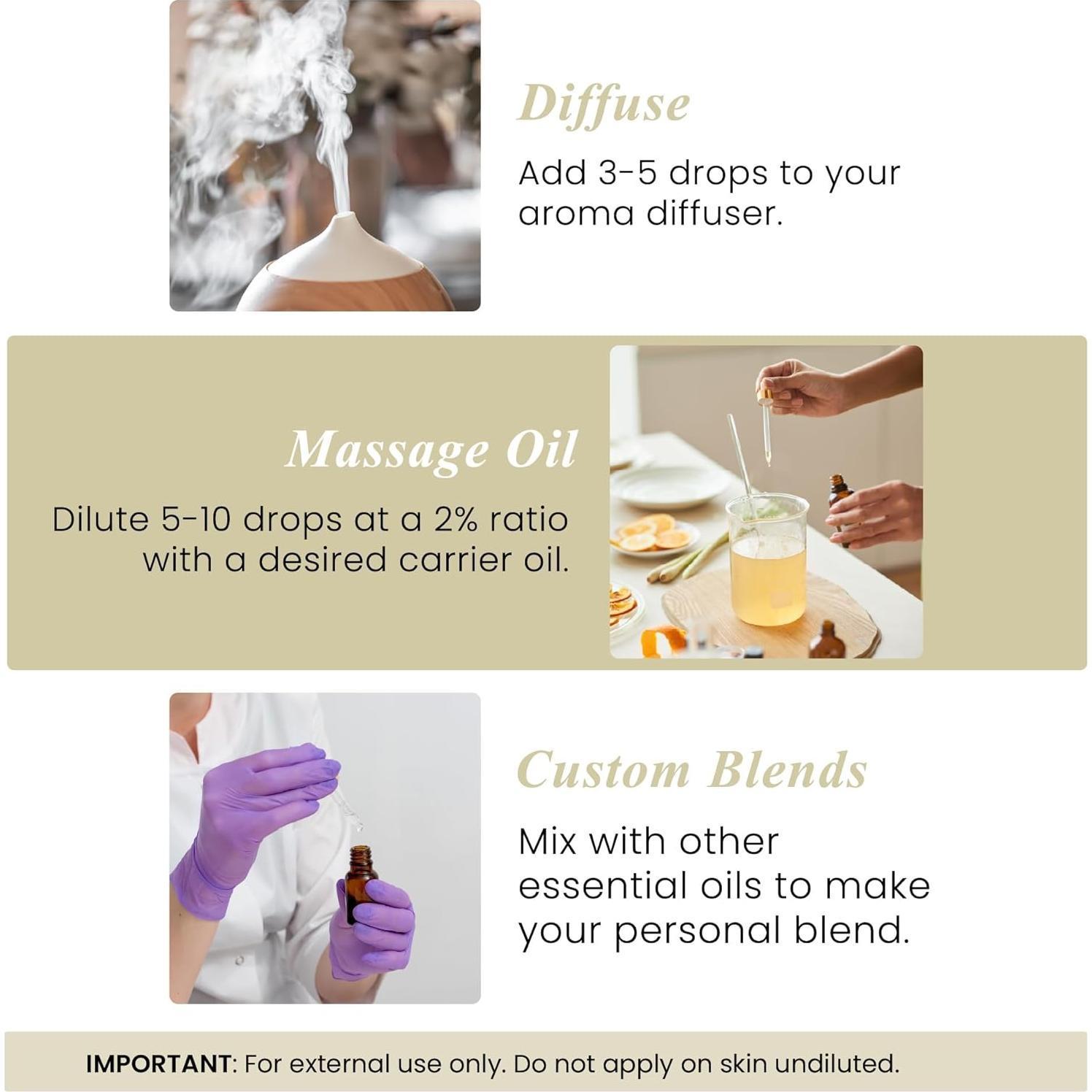 Aceite Esencial de Vainilla Mezcla Artesanal 29.57 ml - Grado Premium