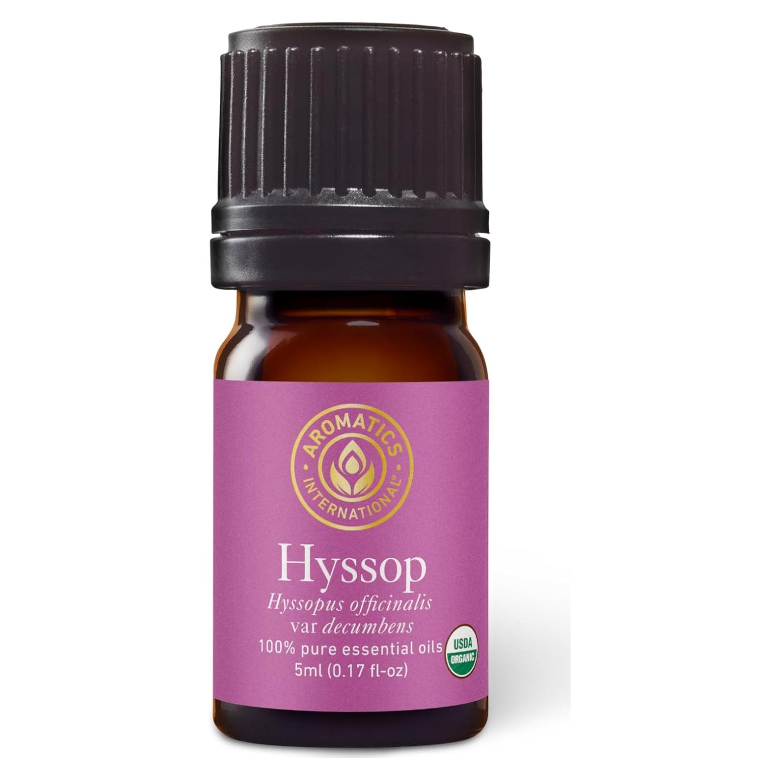 Aceite Esencial de Hisopo Orgánico Aromatics International 5ml