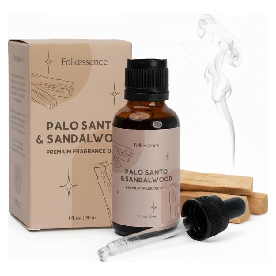 Aceite Esencial Folkulture 30ml Palo Santo y Sándalo para Difusor
