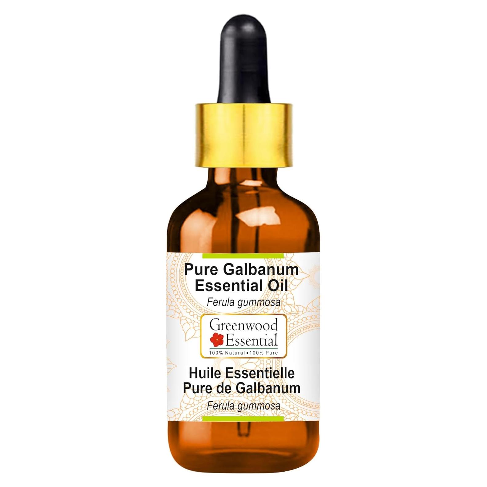 Aceite Esencial Puro de Galbano Greenwood 15ml con Gotero