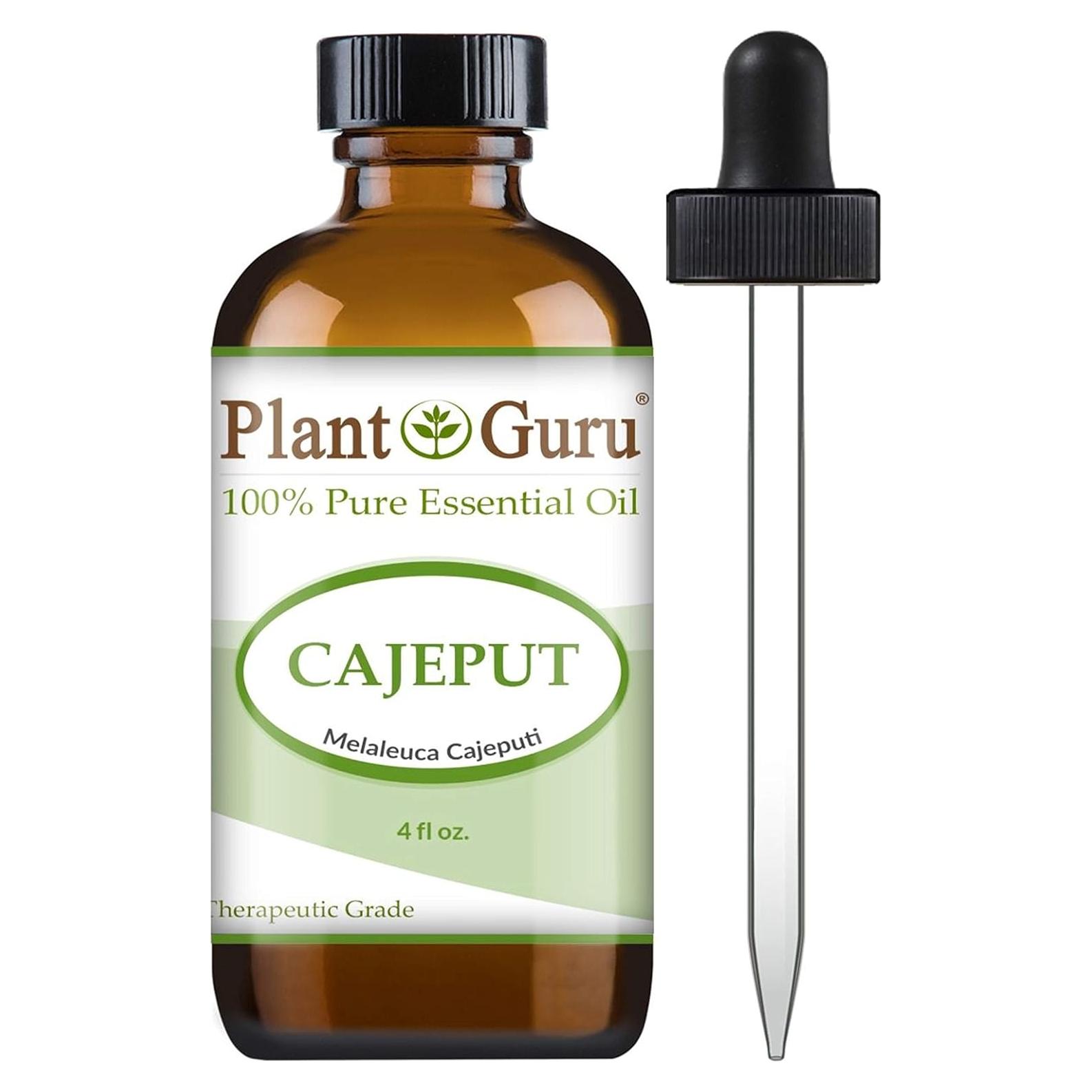 Aceite Esencial de Cajeput 118 ml Plant Guru 100% Puro Terapéutico