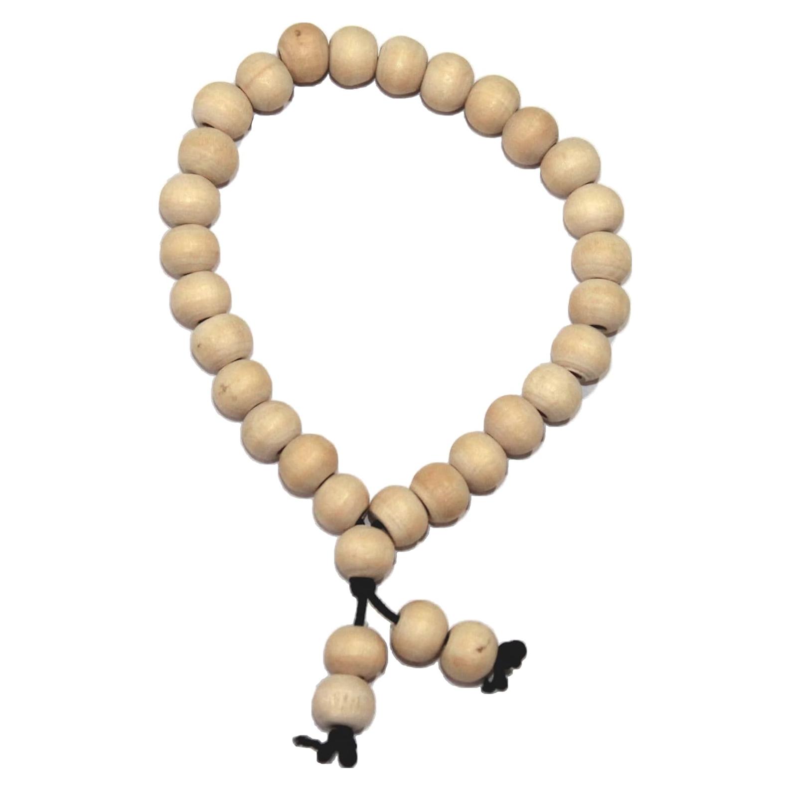 Pulsera Elástica Sumarni de Tulsi Blanco IS4A 27+1 8mm