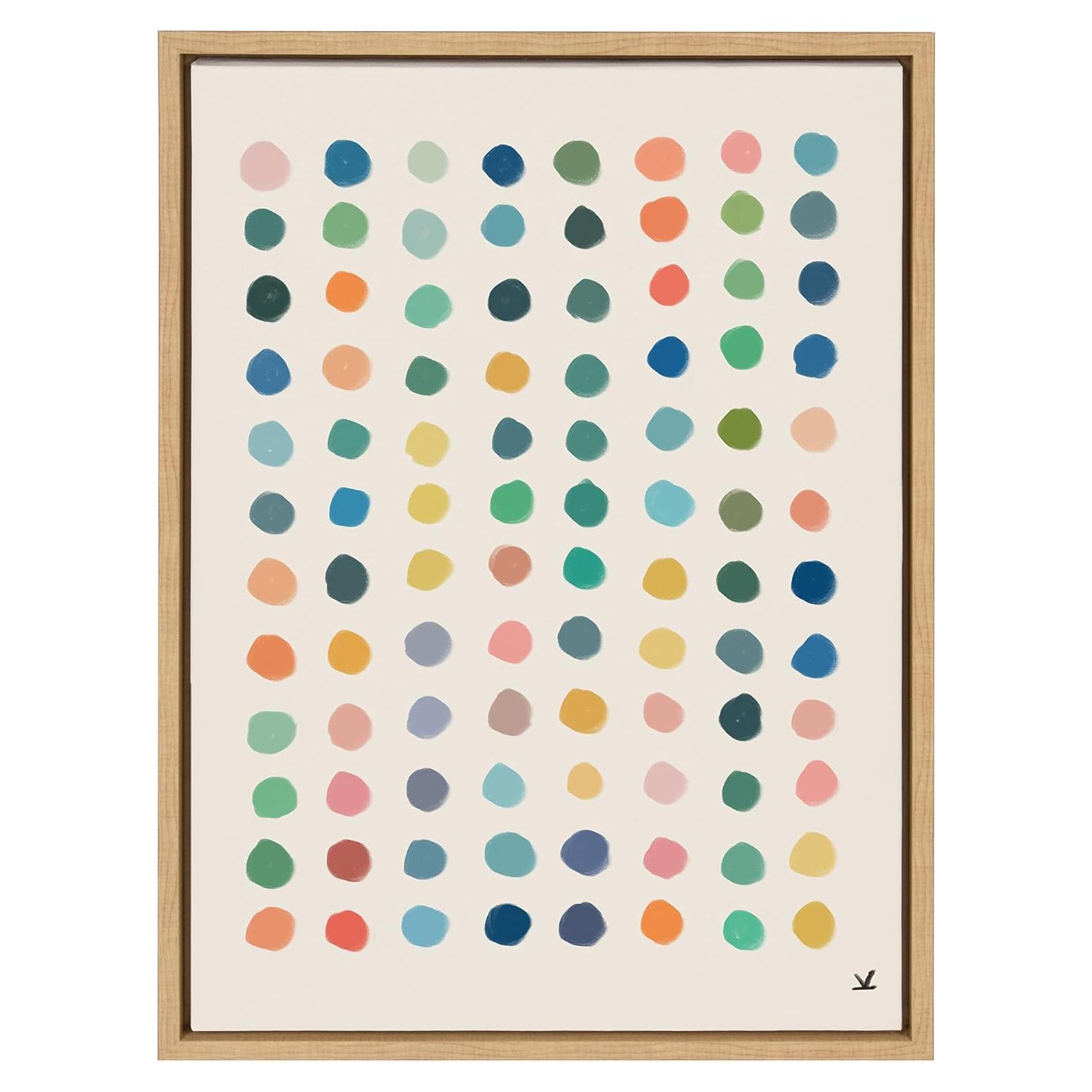 Arte en Lienzo Enmarcado Kate y Laurel Meditación 3 60x45 cm