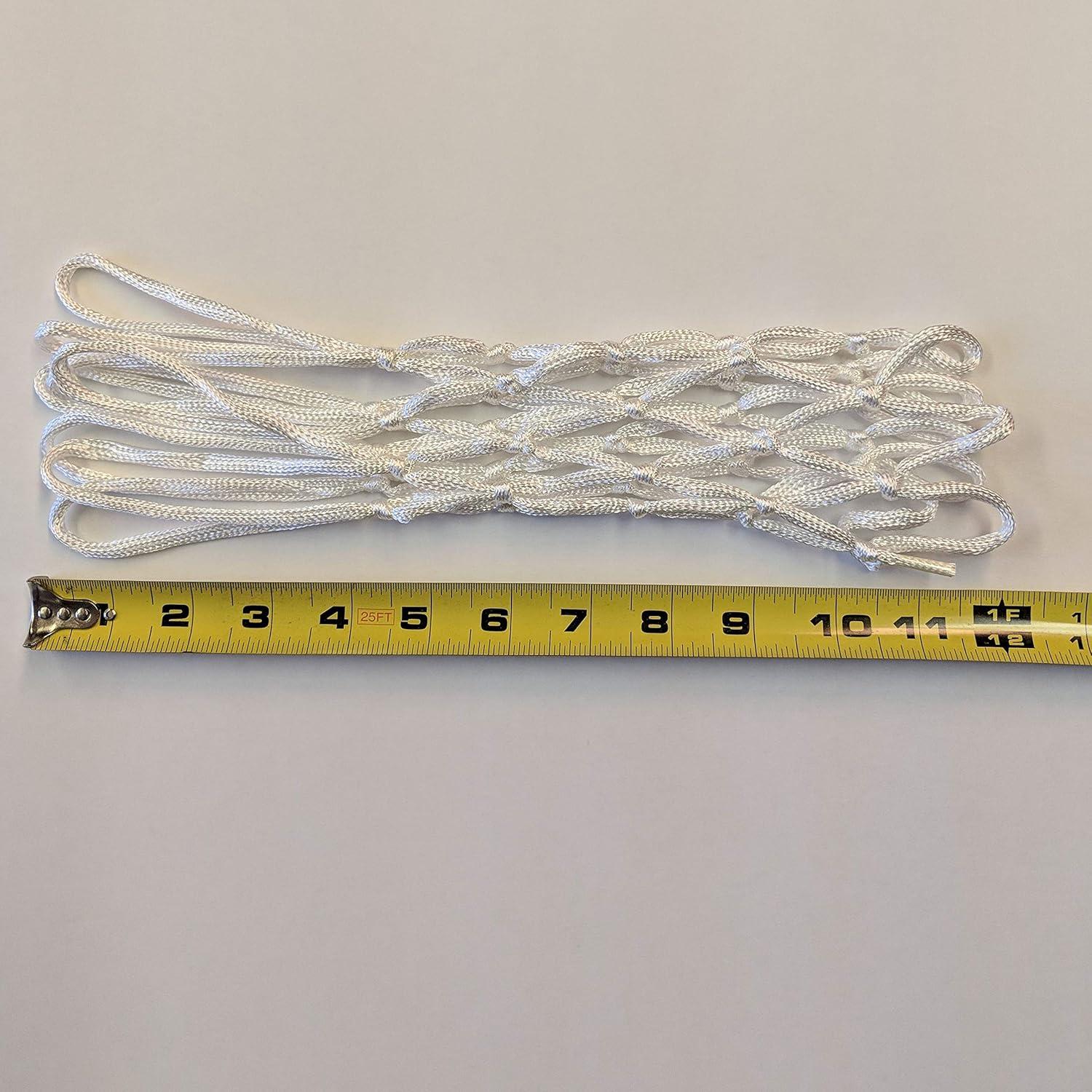 Red de Baloncesto Mini JustInTymeSports 8 Lazos 20.32-26.04 cm