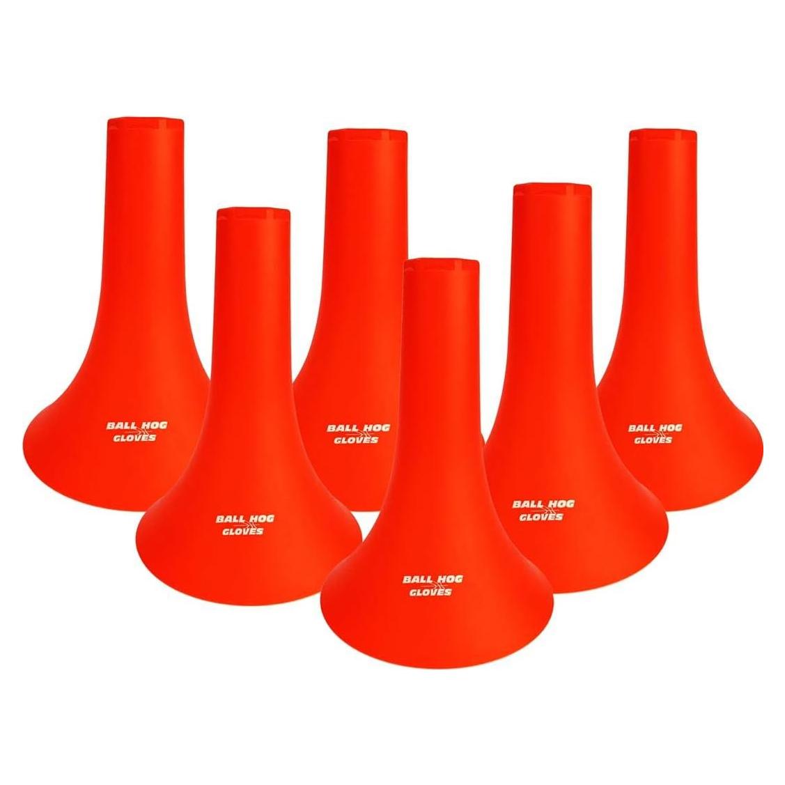 Conos de Entrenamiento de Baloncesto Ball Hog Gloves - 6 Unidades