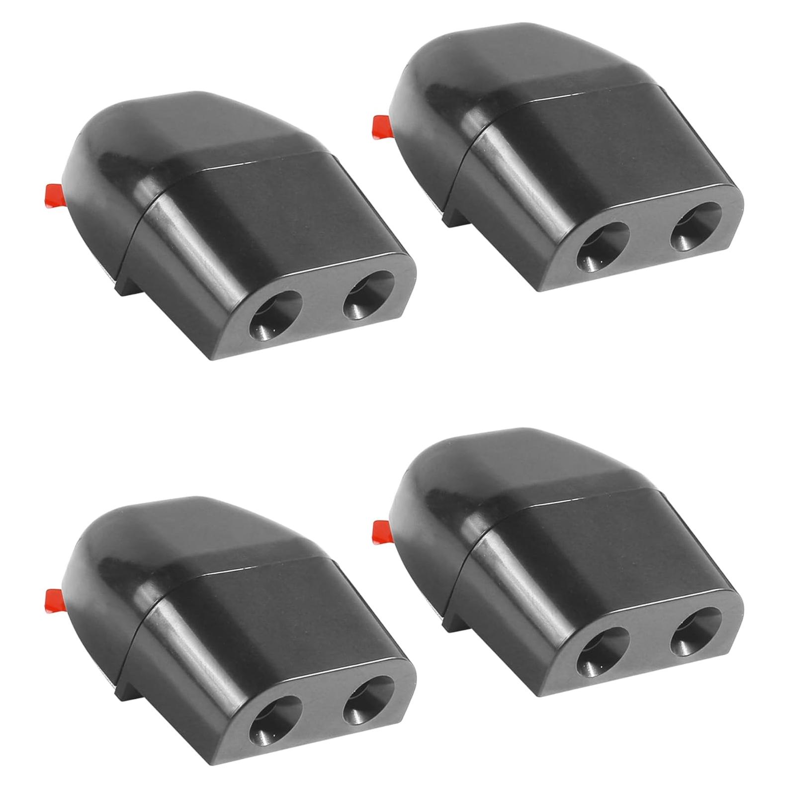 Silbatos para Ciervos SCUARI 4PCS Negro - Previene Colisiones