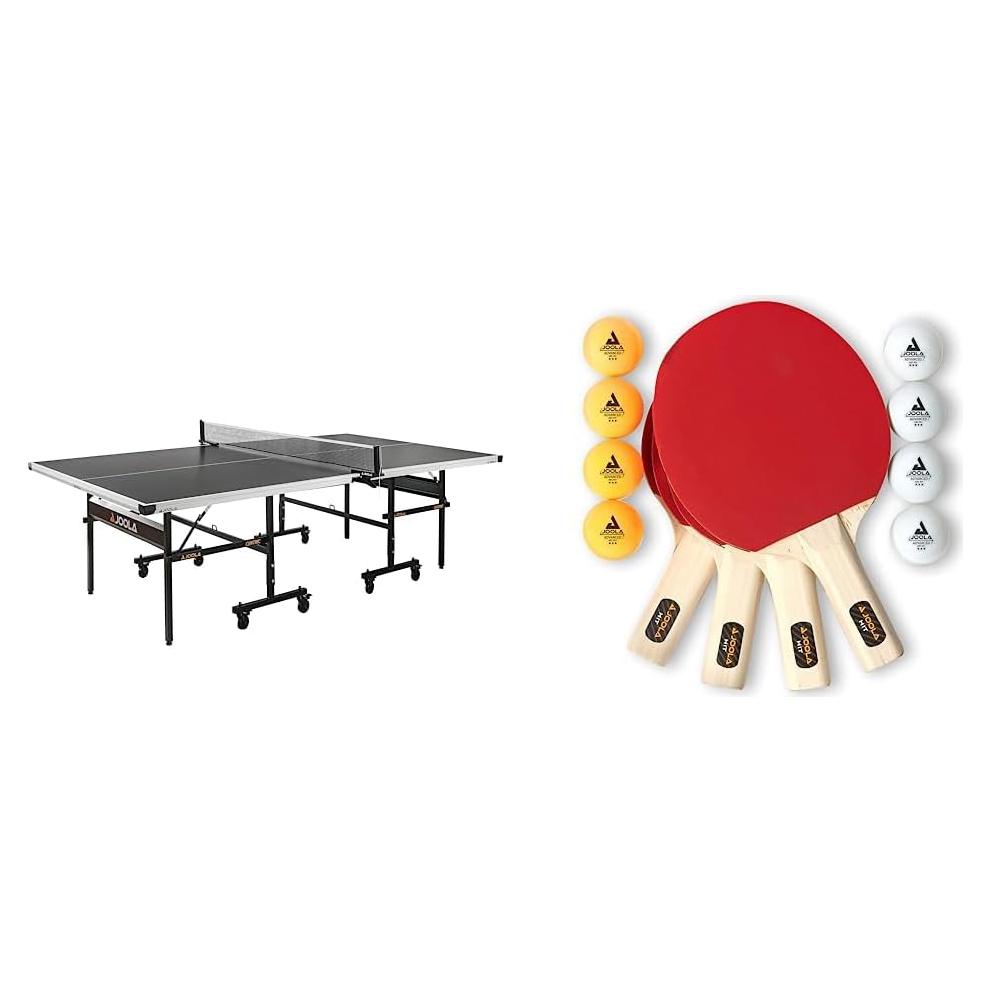 Mesa de Tenis de Mesa JOOLA Centric 15mm con Red y Palas