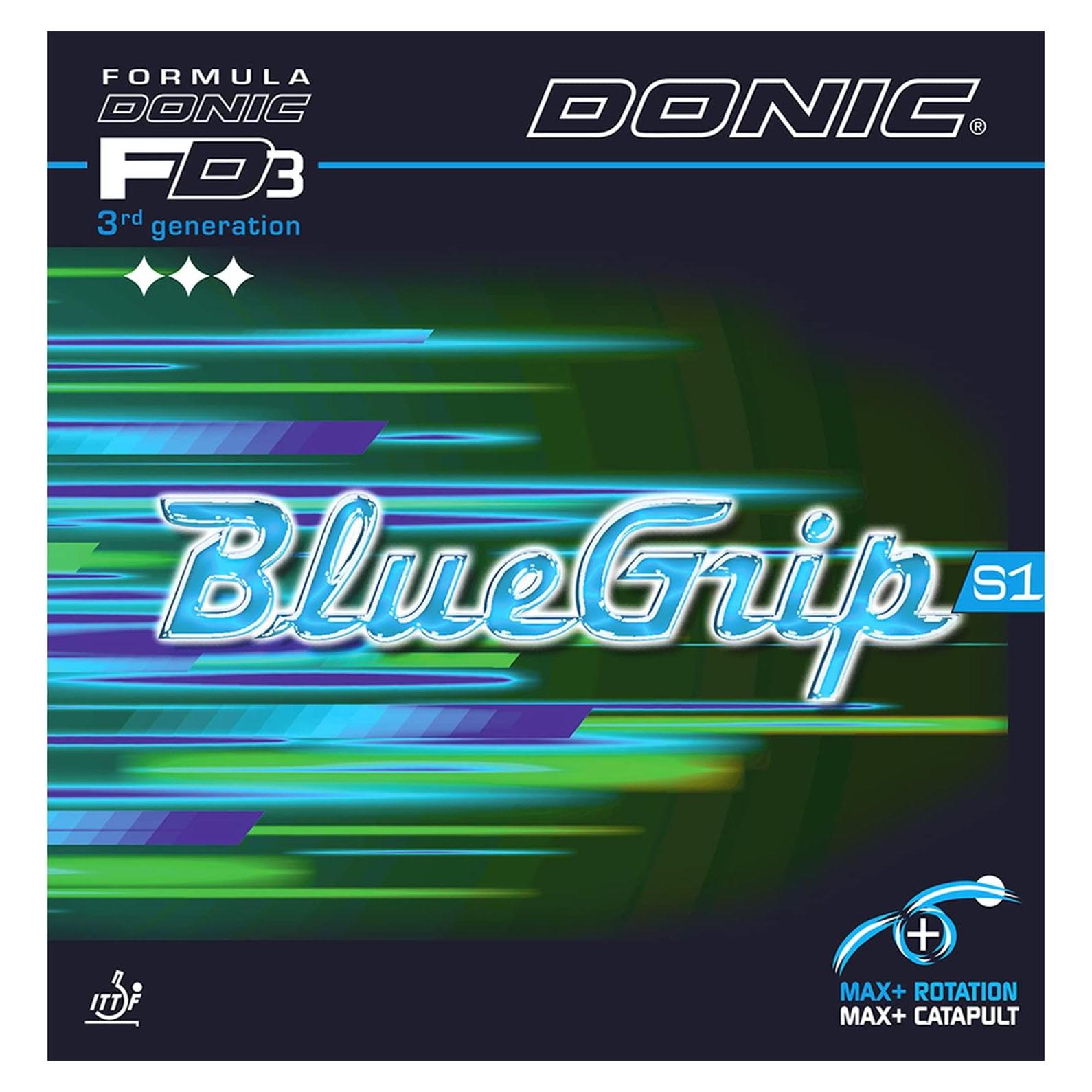 Goma de Tenis de Mesa Donic S1 Azul Suave 25x25cm