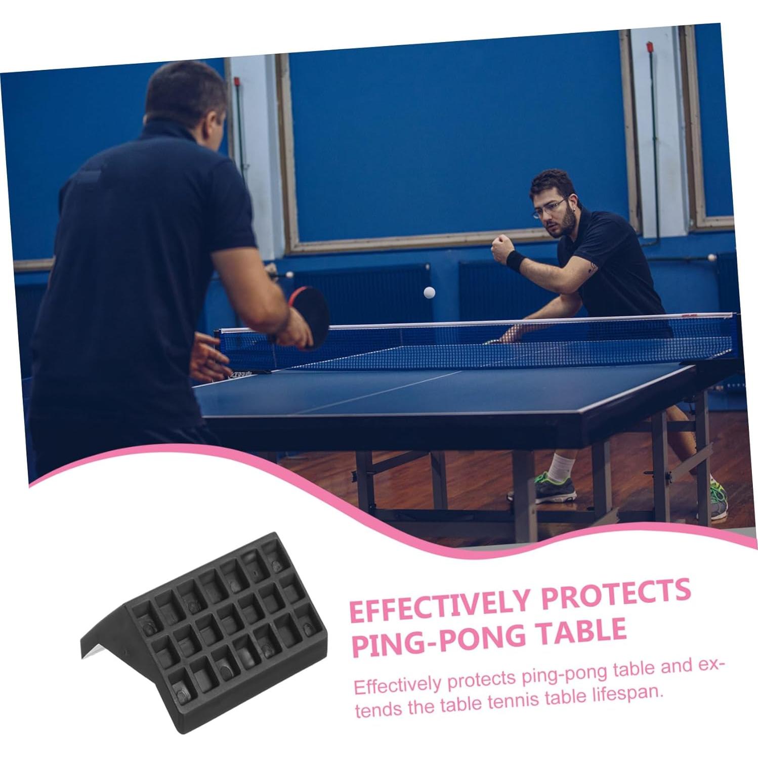 Protector de Esquina para Mesa de Tenis de Mesa Anneome Negro