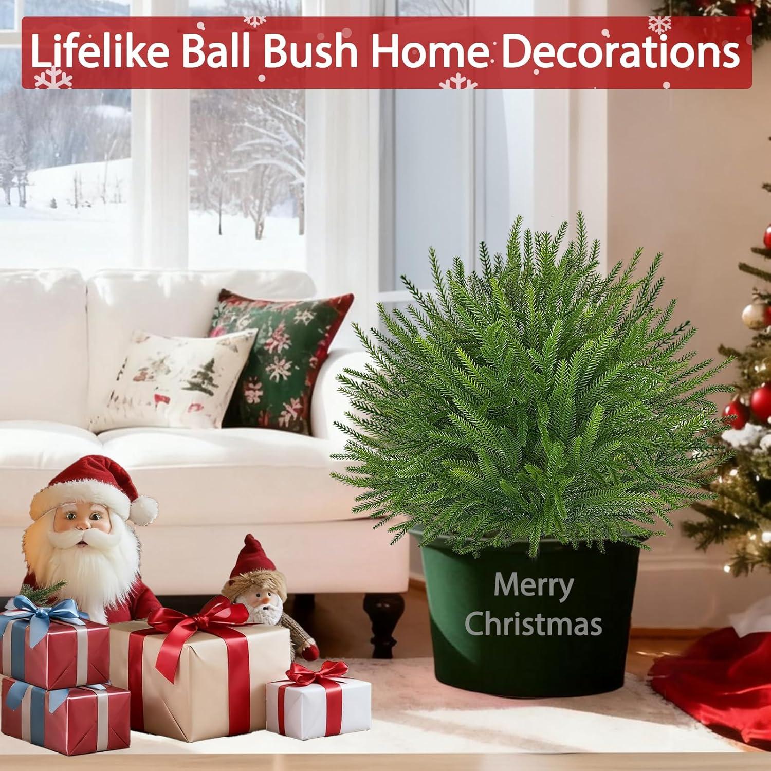 Paquete de 2 Árboles Topiarios Artificiales Grandeal 61 cm