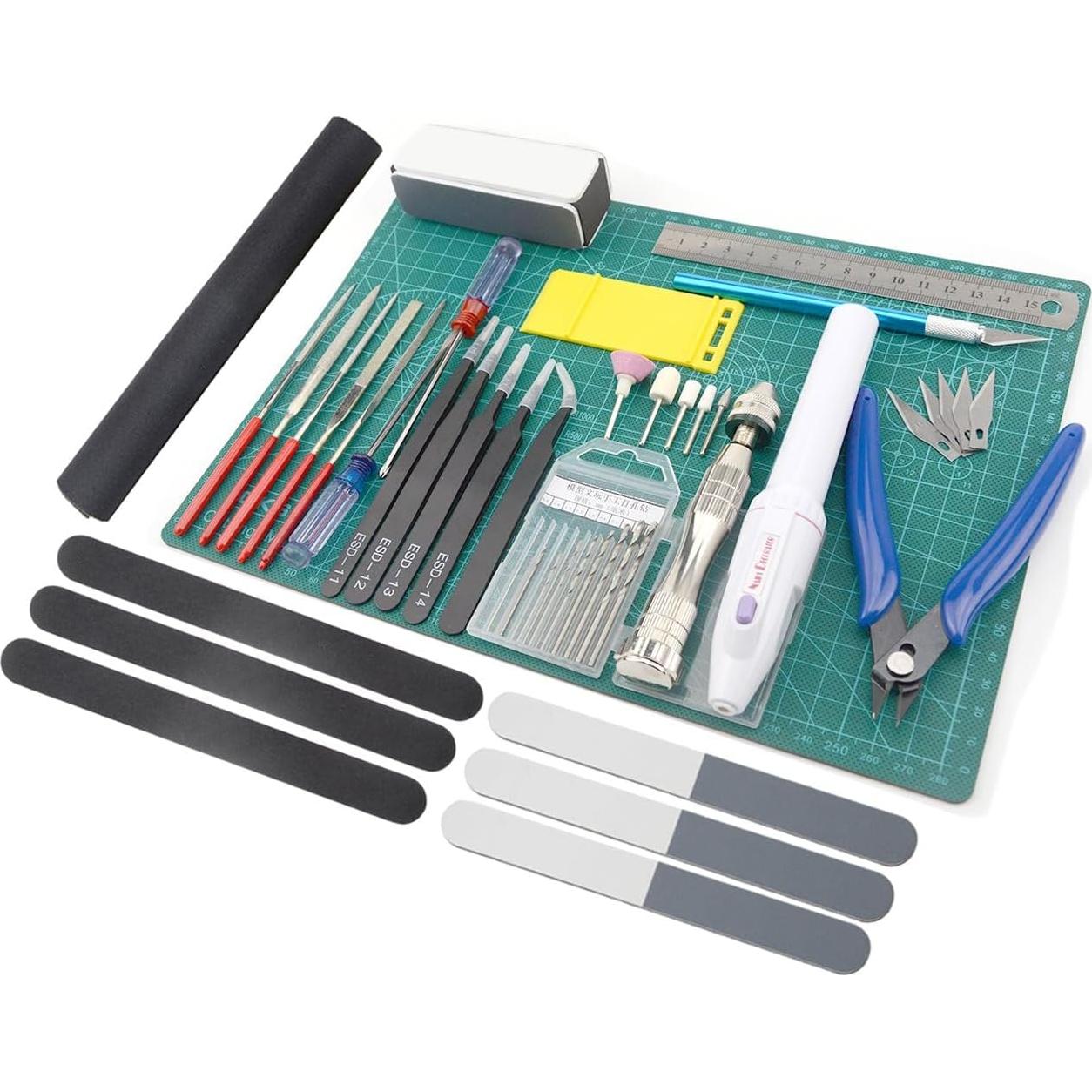 Juego de Herramientas BXQINLENX 33 PCS para Modelistas