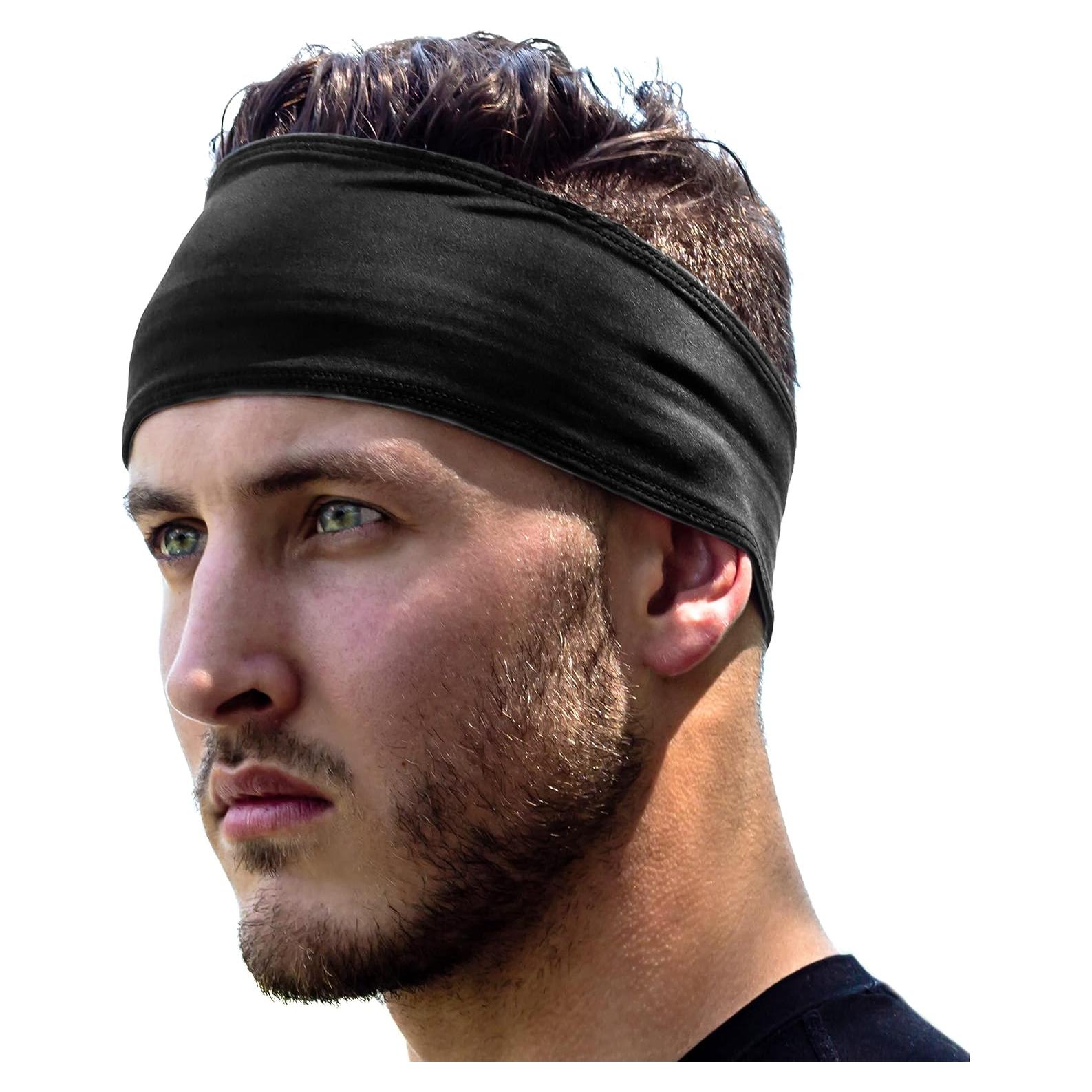 Cinta Deportiva E Tronic Edge Antideslizante Negra 1 Paquete