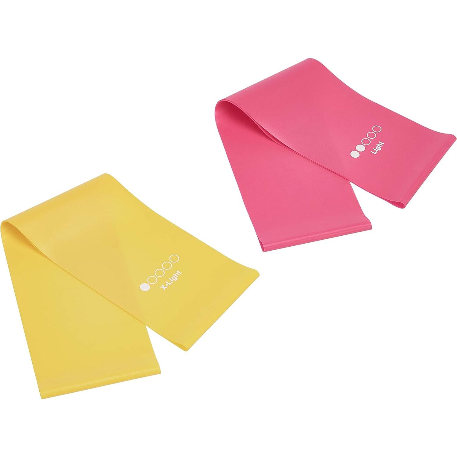 Juego de 5 Bandas de Resistencia Amazon Basics Ligeras